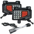 Oracle Light Bumper Mount Set Of 2 Clear Bulb Black Housing 1500 Lumens With Plug And Play Wiring Harness 5881-504